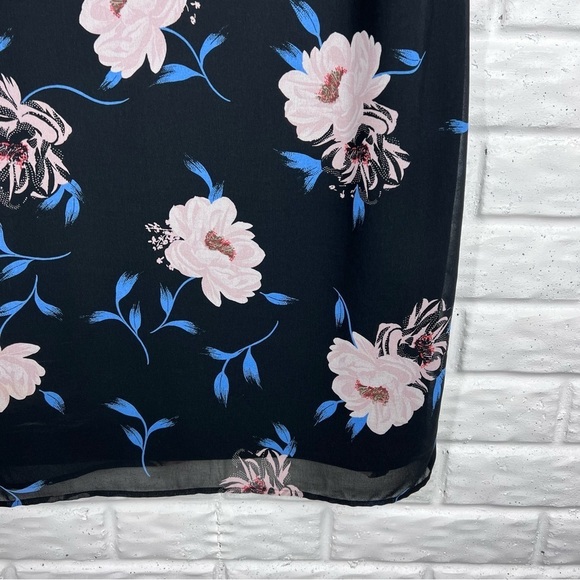 TRUTH & FABLE Floral Dress | Sheer Sleeve Dress - Picture 7 of 10